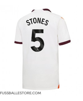Günstige Manchester City John Stones #5 Auswärtstrikot 2023-24 Kurzarm